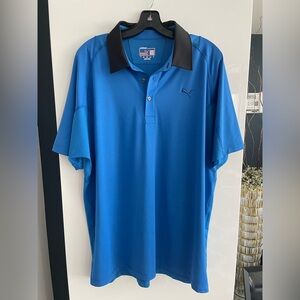 Puma Men’s Blue Golf Polo Size Large